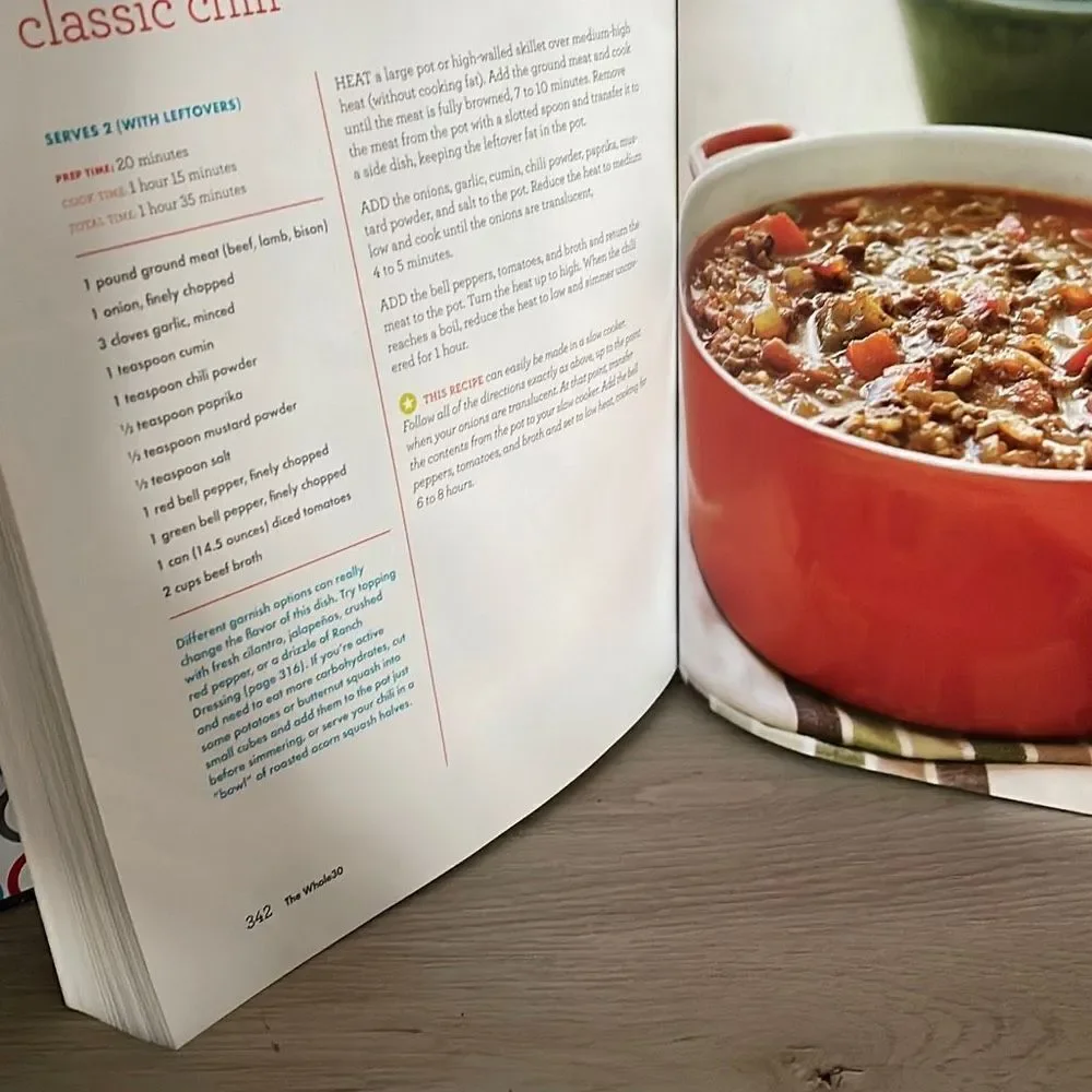 The Whole 30 Hardcover Cookbook 30-Day Guide to Total Health and Food Freedom‎